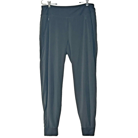Athleta Pants - Athleta Lined Jogger Pants Size 12T Tall Gray Soho Warm Activewear Run Walk Hike